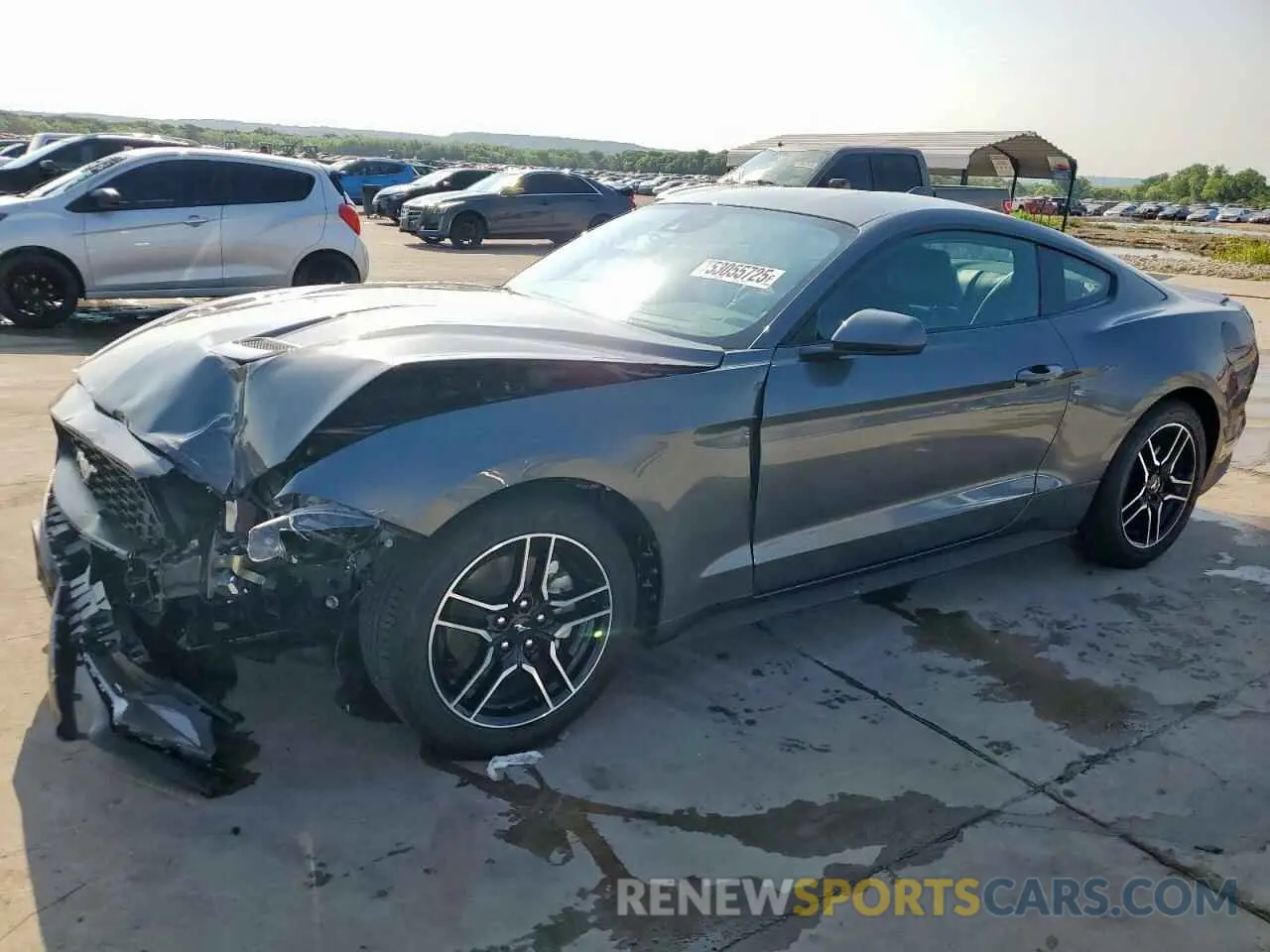 1 Photograph of a damaged car 1FA6P8TH6M5105775 FORD ALL Models 2021