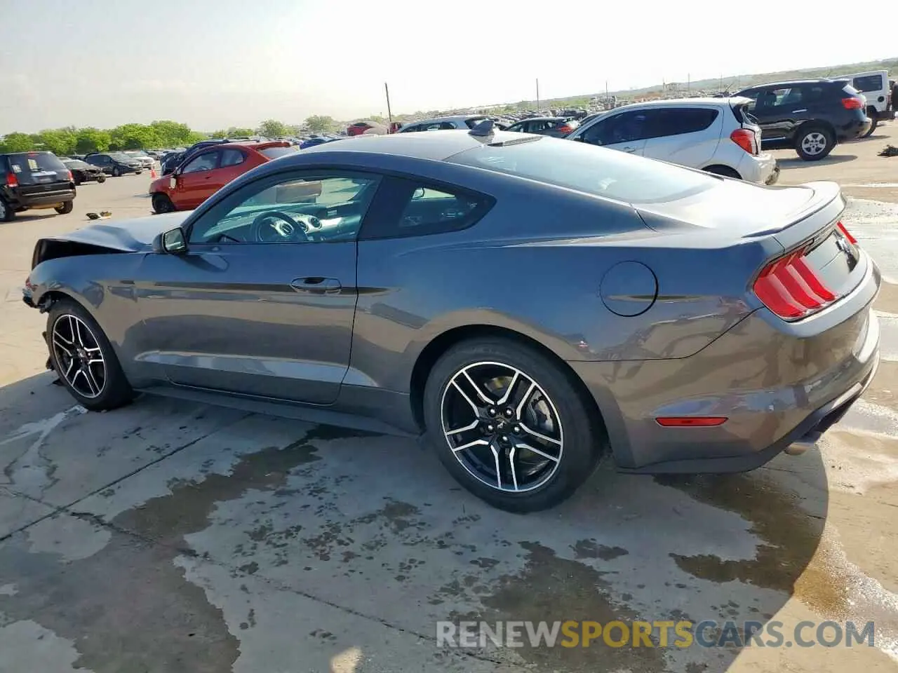 2 Photograph of a damaged car 1FA6P8TH6M5105775 FORD ALL Models 2021
