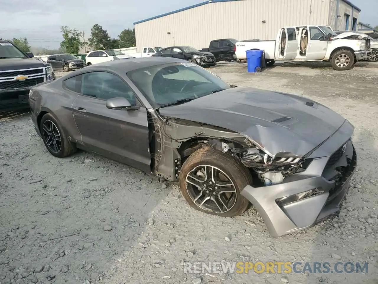 4 Photograph of a damaged car 1FA6P8TH7M5101153 FORD ALL Models 2021