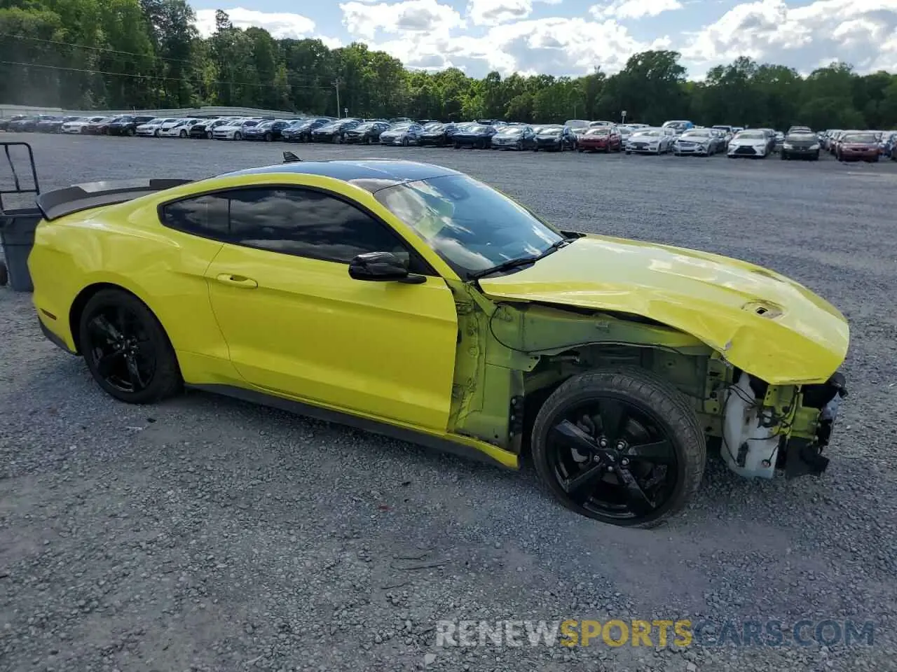 4 Photograph of a damaged car 1FA6P8TH8M5114431 FORD ALL Models 2021