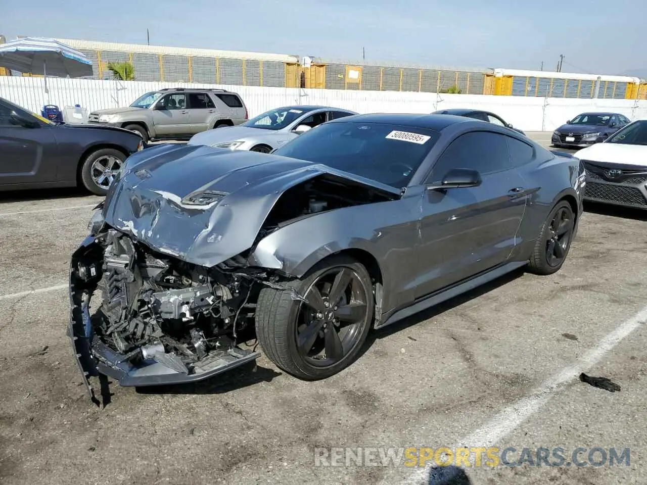 1 Photograph of a damaged car 1FA6P8TH8M5146344 FORD ALL Models 2021