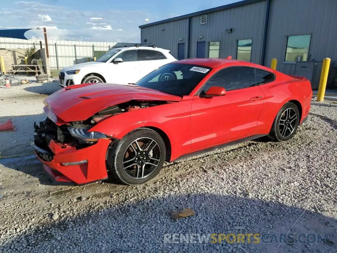 1 Photograph of a damaged car 1FA6P8THXM5104774 FORD ALL Models 2021