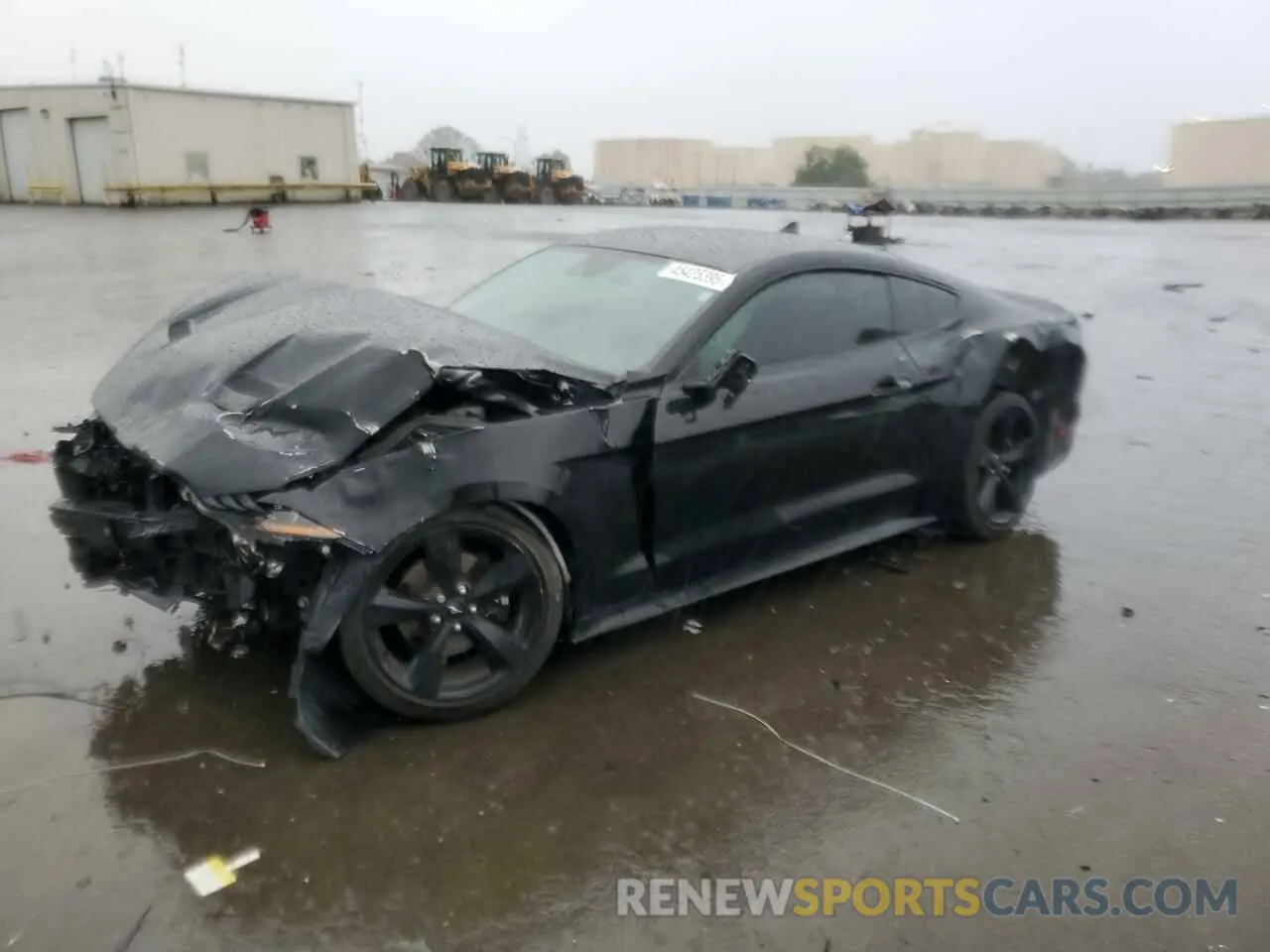 1 Photograph of a damaged car 1FA6P8THXM5110929 FORD ALL Models 2021