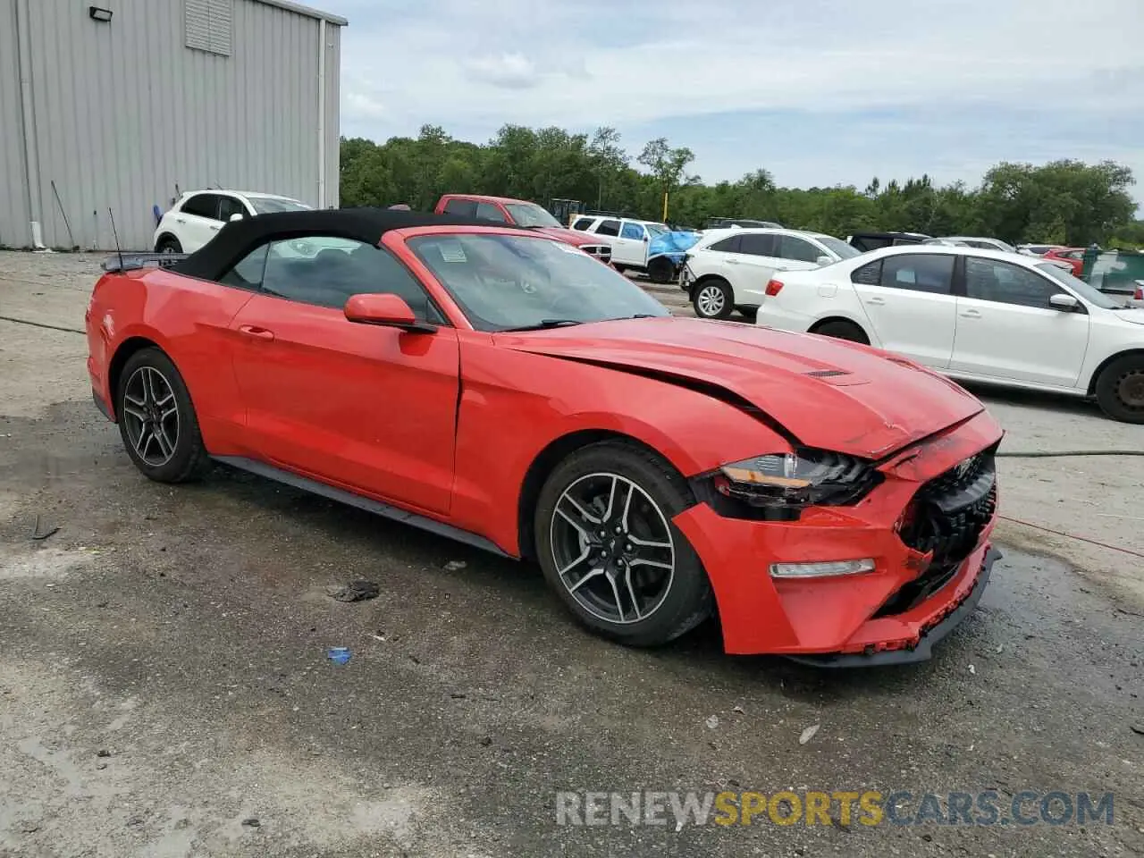 4 Photograph of a damaged car 1FATP8UH0M5116613 FORD ALL Models 2021