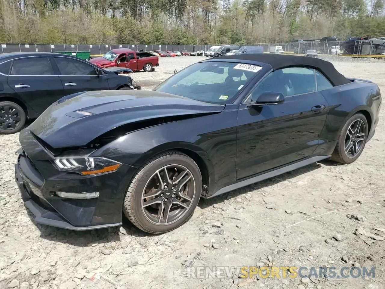 1 Photograph of a damaged car 1FATP8UH5M5108359 FORD ALL Models 2021