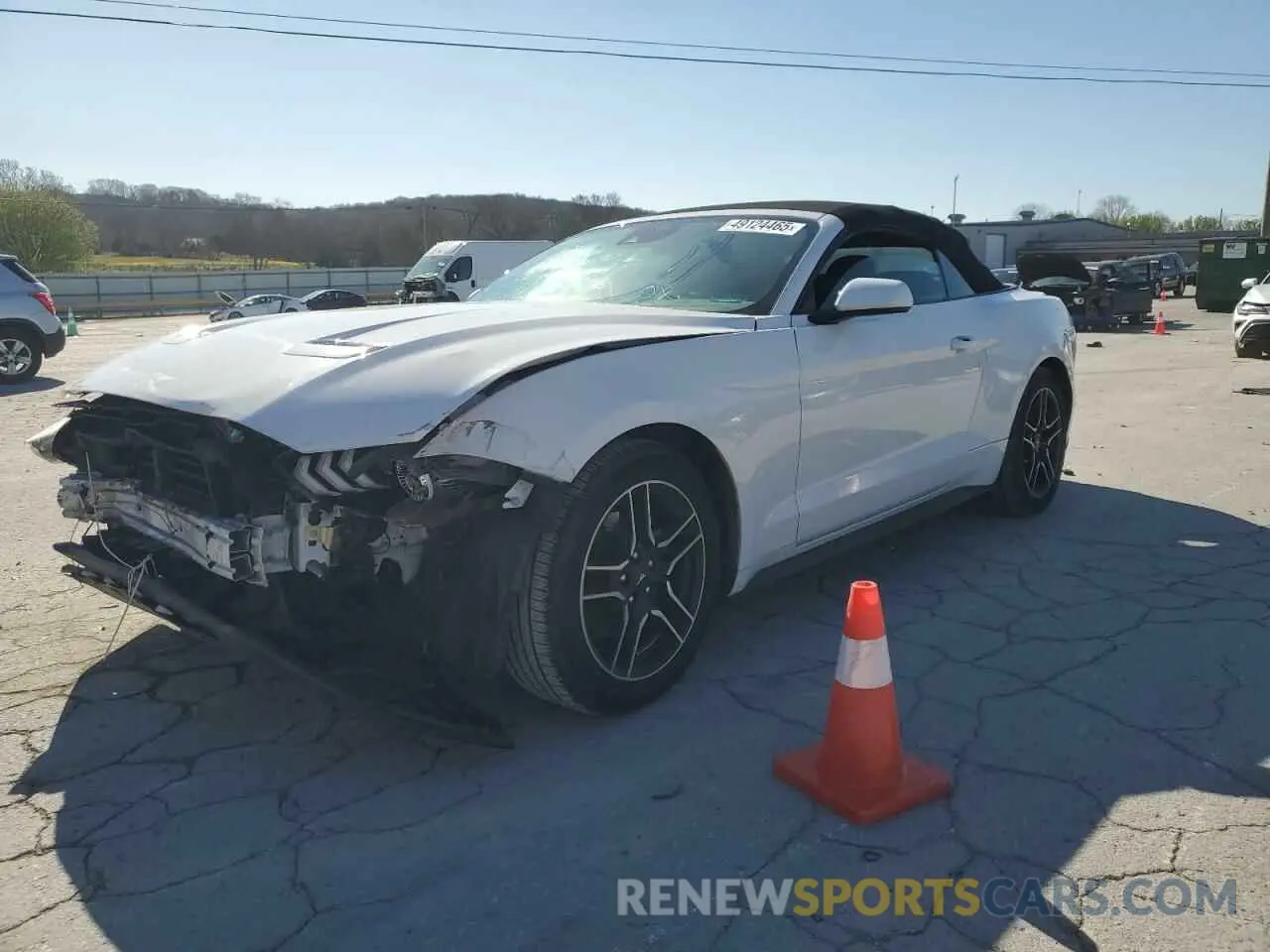 1 Photograph of a damaged car 1FATP8UH6M5115885 FORD ALL Models 2021