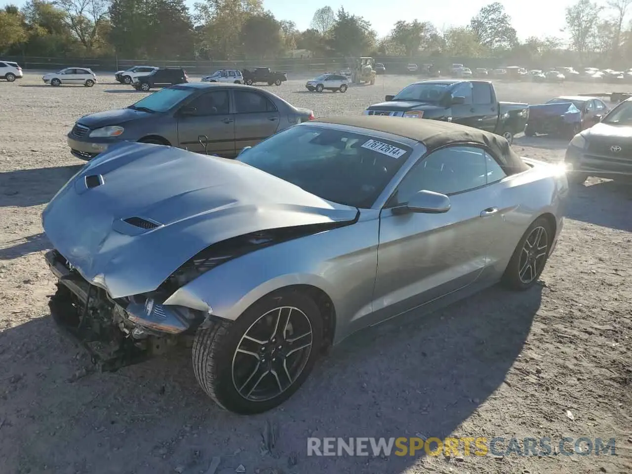 1 Photograph of a damaged car 1FATP8UH6M5122562 FORD ALL Models 2021