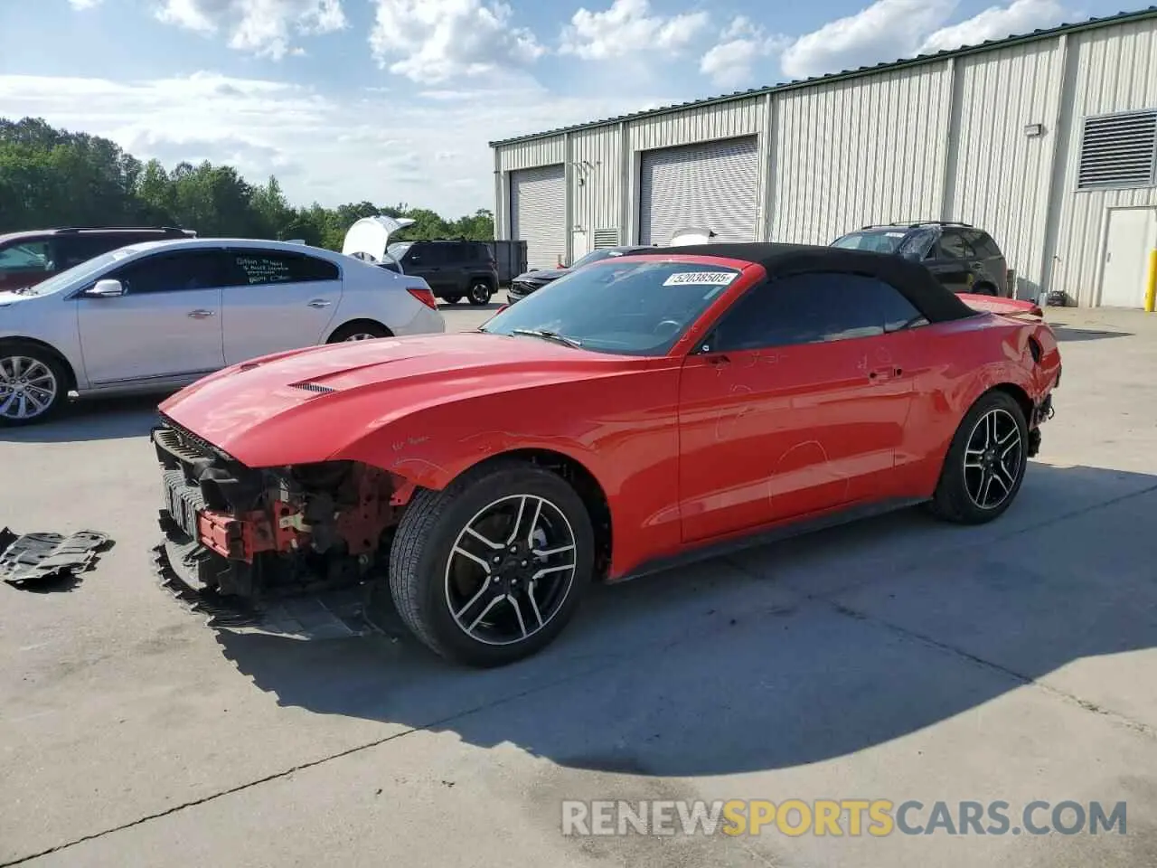 1 Photograph of a damaged car 1FATP8UHXM5121026 FORD ALL Models 2021