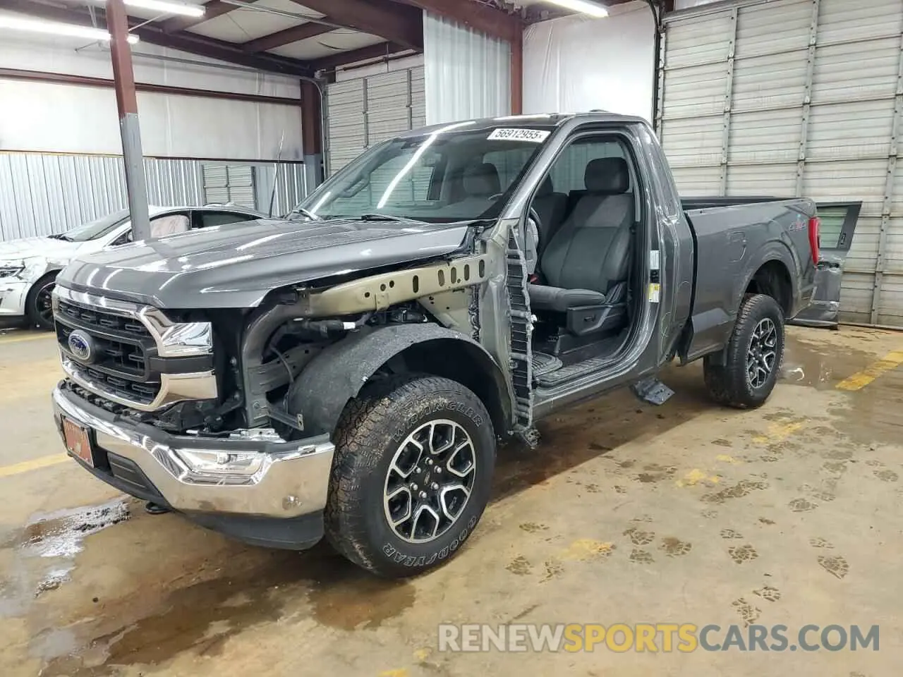 1 Photograph of a damaged car 1FTMF1EP7MKE58611 FORD All Models 2021