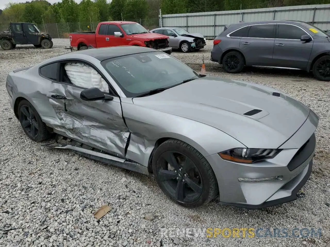 4 Photograph of a damaged car 1FA6P8TH4N5127680 FORD ALL Models 2022