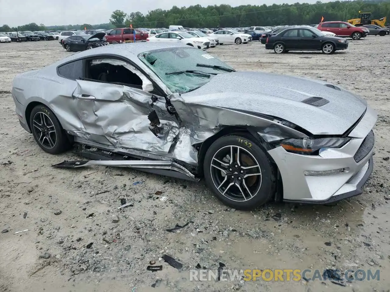4 Photograph of a damaged car 1FA6P8TH5N5130684 FORD ALL Models 2022