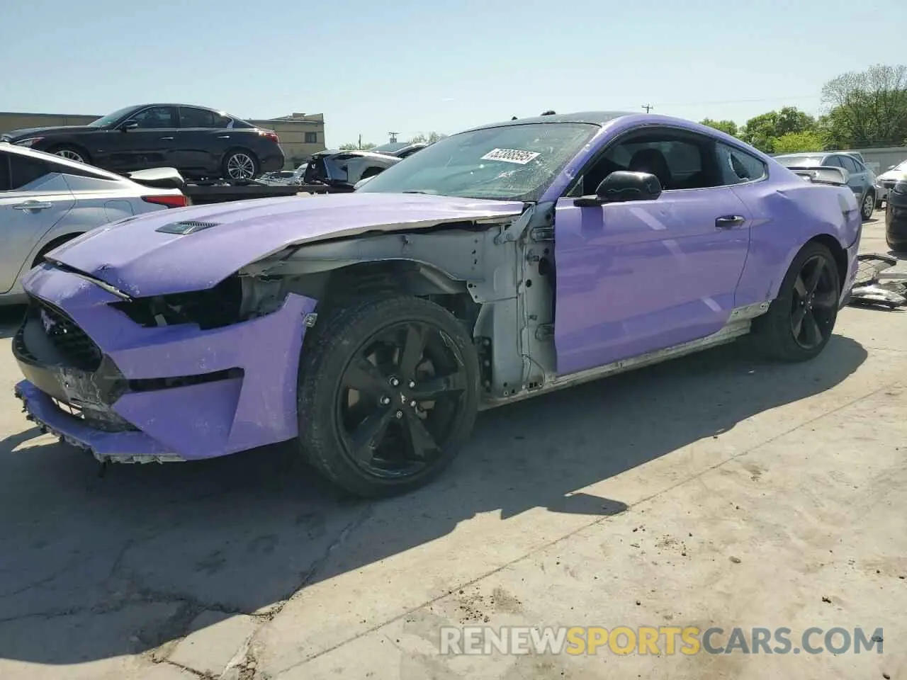 1 Photograph of a damaged car 1FA6P8TH7N5134378 FORD ALL Models 2022