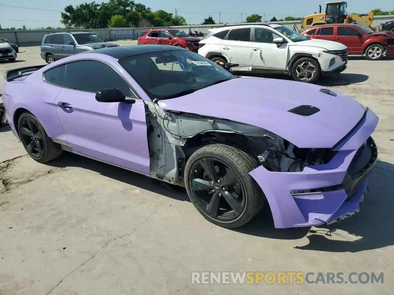 4 Photograph of a damaged car 1FA6P8TH7N5134378 FORD ALL Models 2022