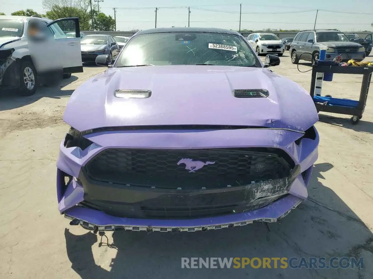5 Photograph of a damaged car 1FA6P8TH7N5134378 FORD ALL Models 2022