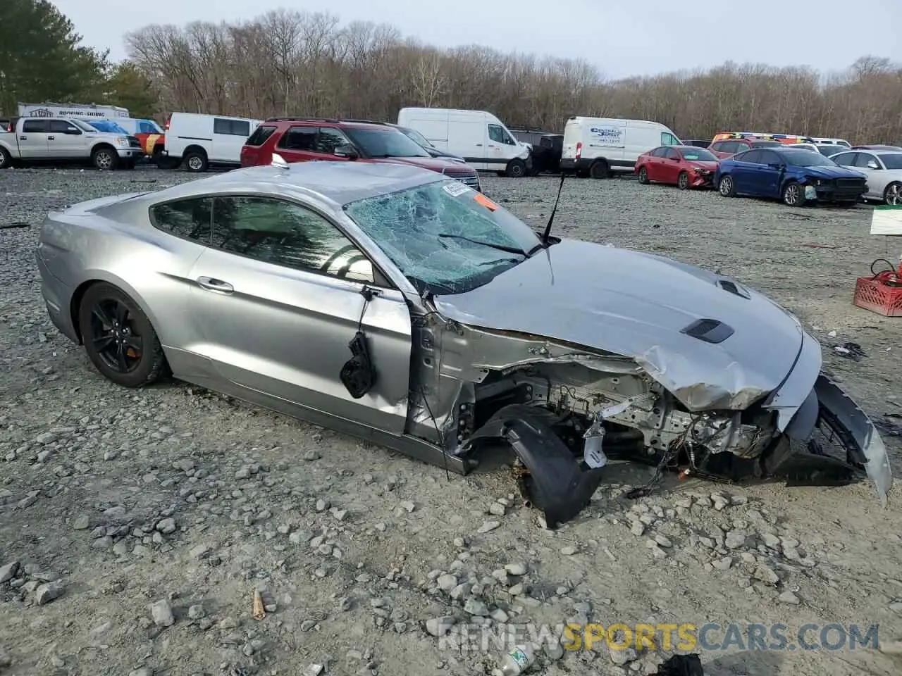 4 Photograph of a damaged car 1FA6P8TH8N5138780 FORD ALL Models 2022