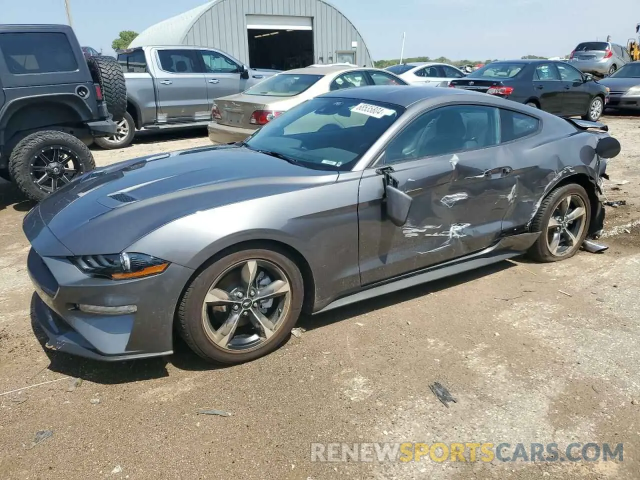 1 Photograph of a damaged car 1FA6P8TH8N5148418 FORD ALL Models 2022