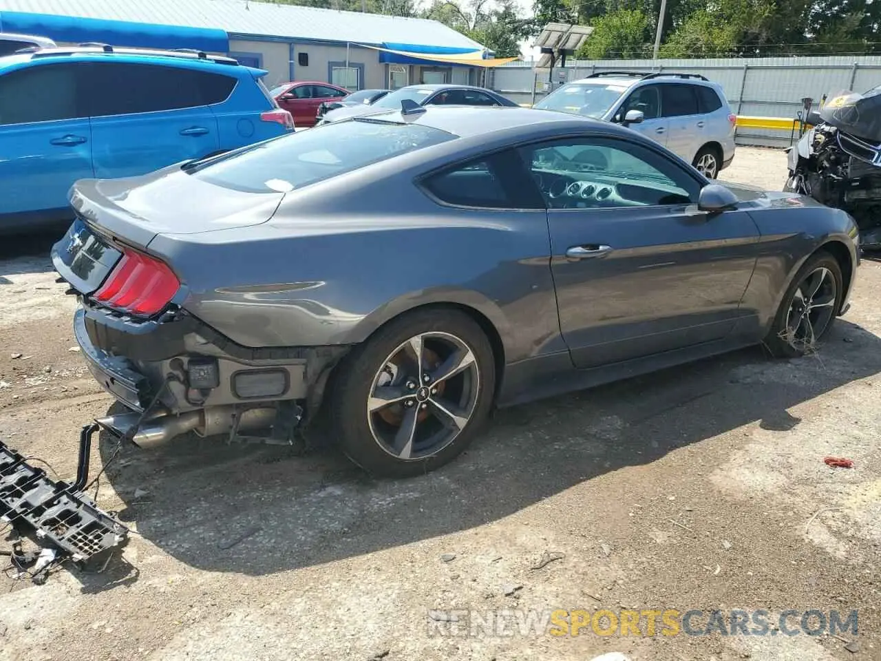 3 Photograph of a damaged car 1FA6P8TH8N5148418 FORD ALL Models 2022