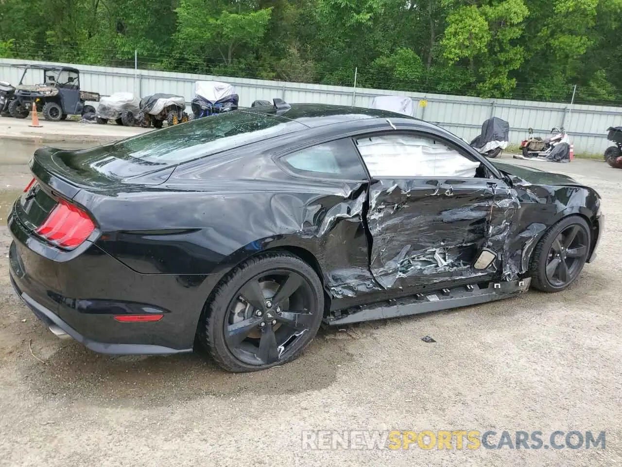 3 Photograph of a damaged car 1FA6P8TH9N5131398 FORD ALL Models 2022