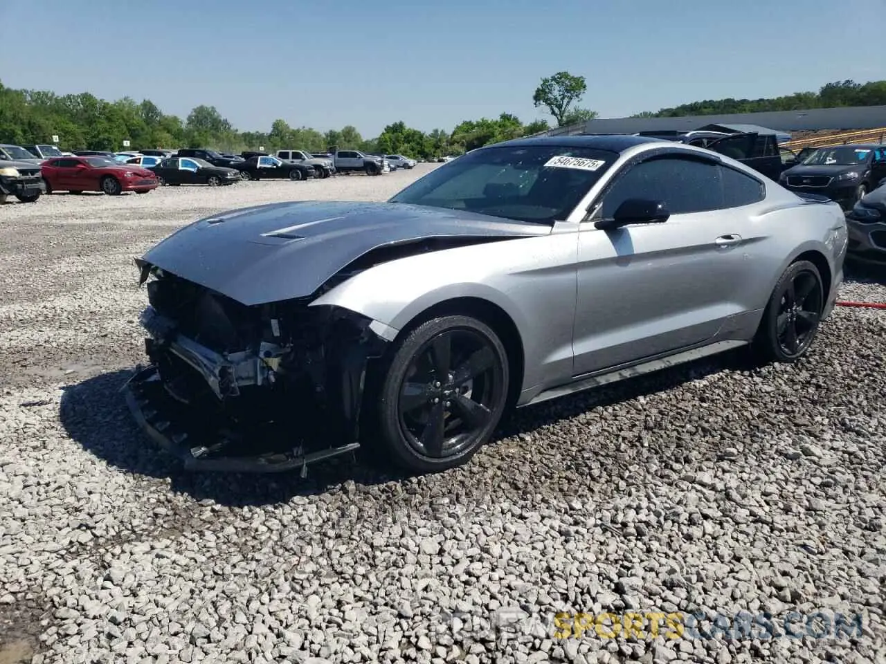 1 Photograph of a damaged car 1FA6P8TH9N5139808 FORD ALL Models 2022