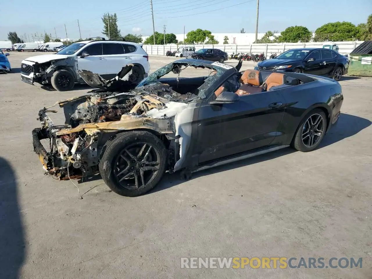 1 Photograph of a damaged car 1FATP8UH0N5103135 FORD ALL Models 2022