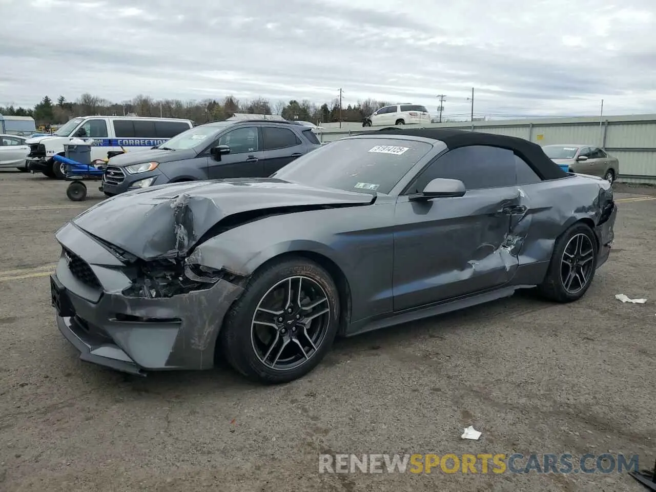 1 Photograph of a damaged car 1FATP8UH2N5104383 FORD ALL Models 2022