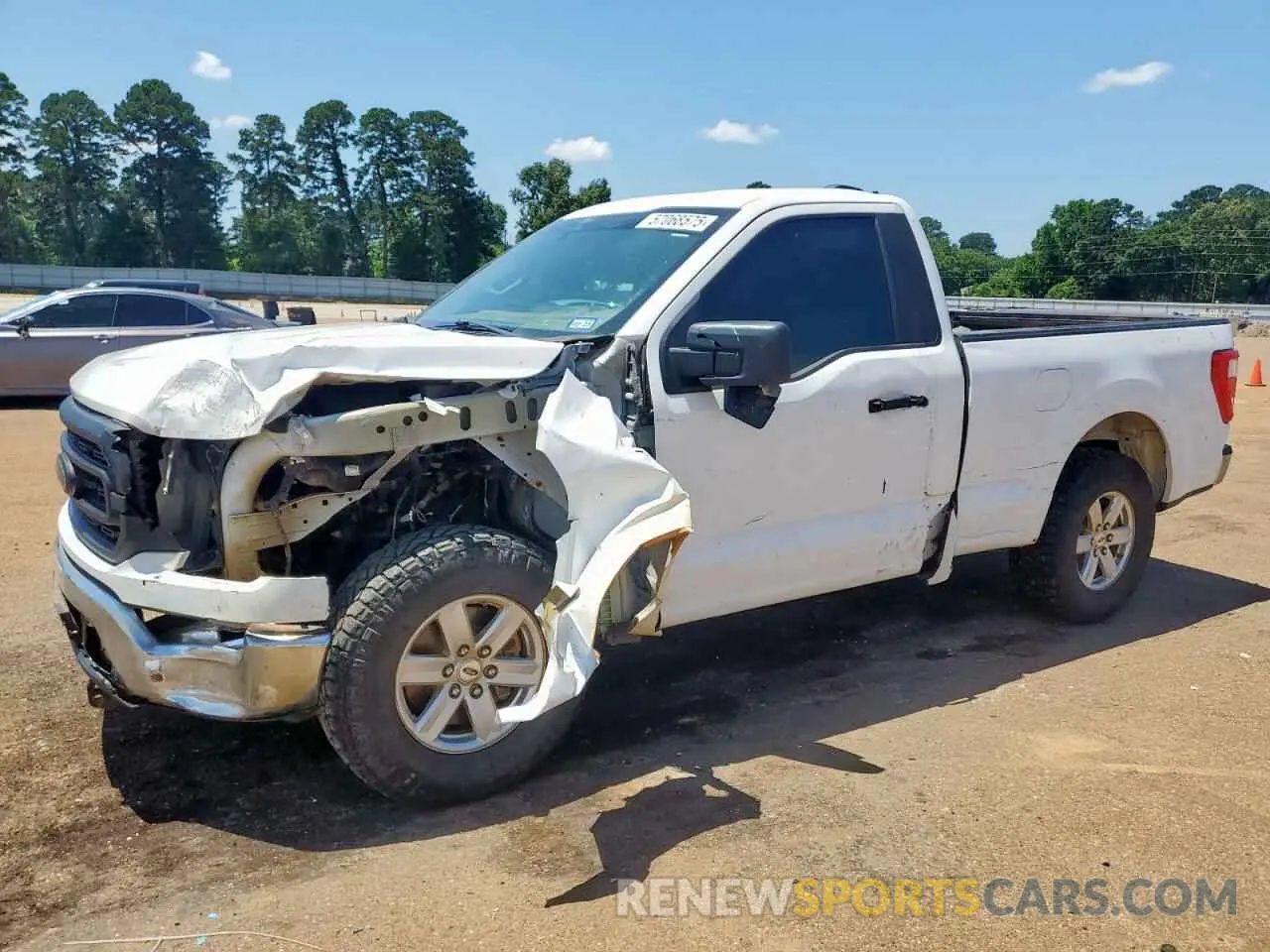 1 Photograph of a damaged car 1FTMF1CB8NKE12827 FORD All Models 2022