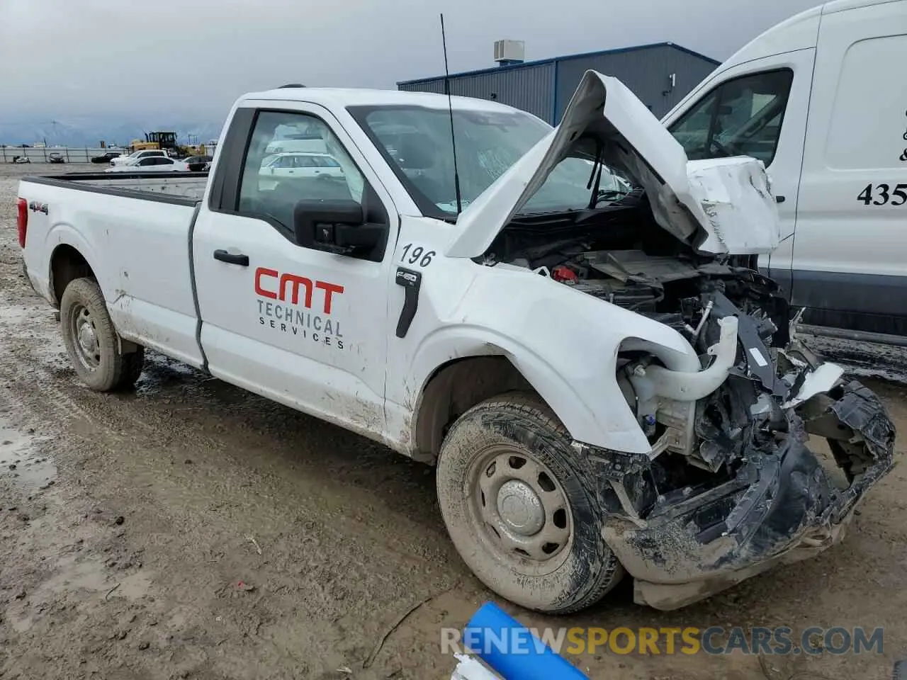 4 Photograph of a damaged car 1FTMF1EB1NKE34424 FORD All Models 2022