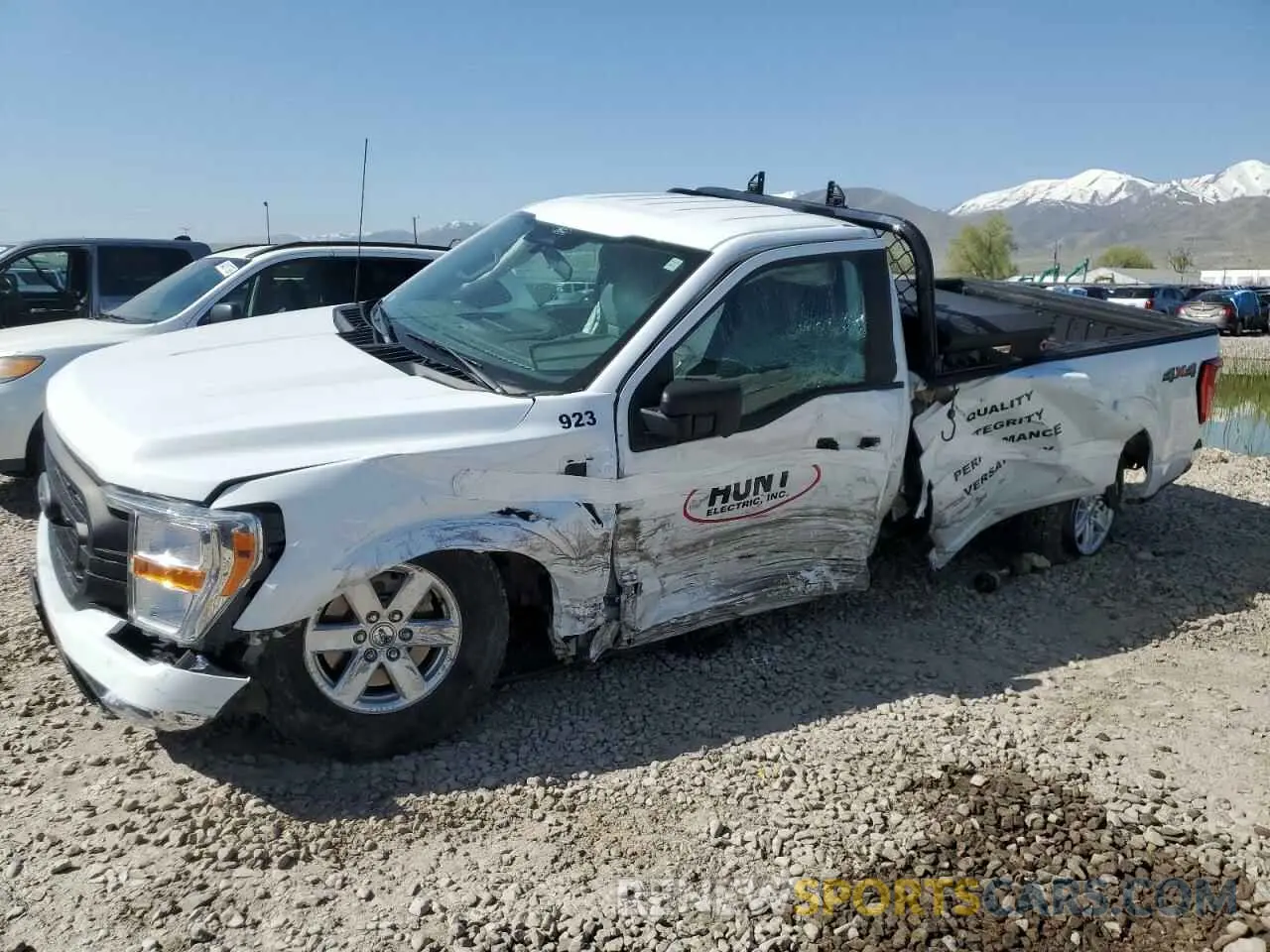 1 Photograph of a damaged car 1FTMF1EP1NKE29428 FORD All Models 2022