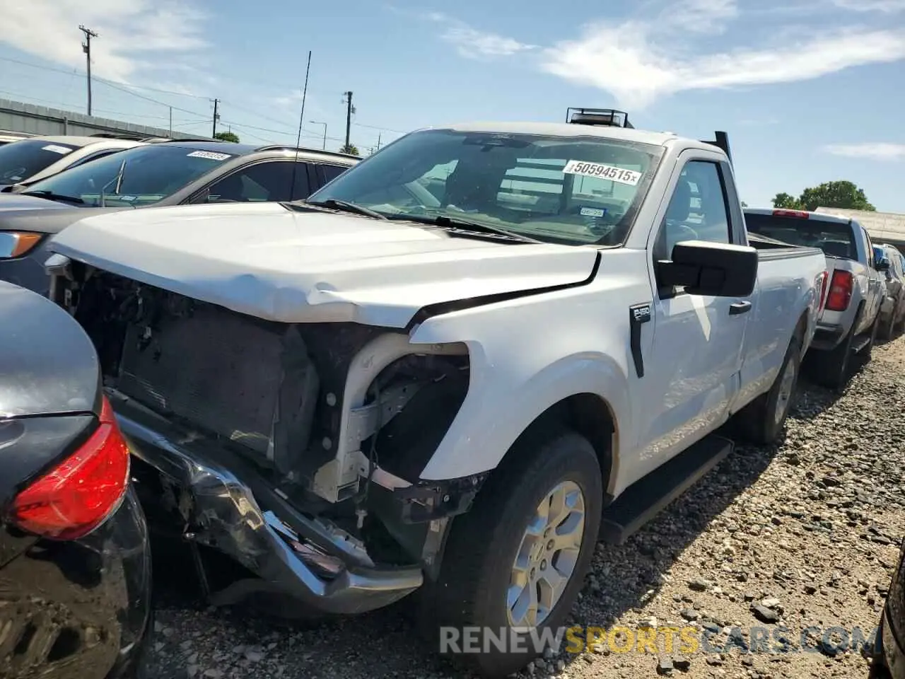 1 Photograph of a damaged car 1FTNF1C53NKE12314 FORD All Models 2022