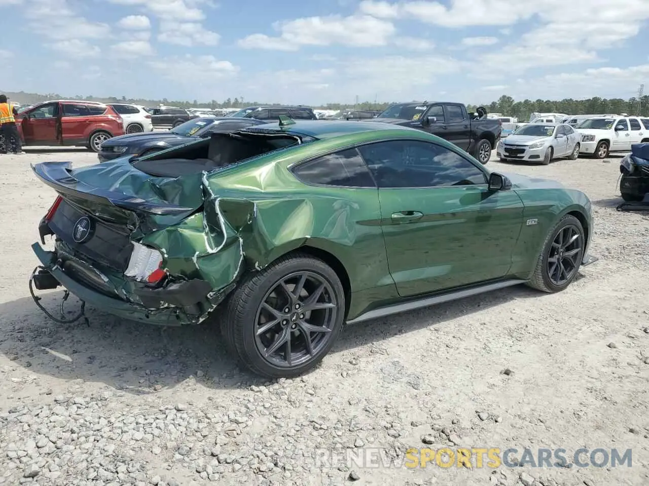 3 Photograph of a damaged car 1FA6P8TD6P5100562 FORD ALL Models 2023