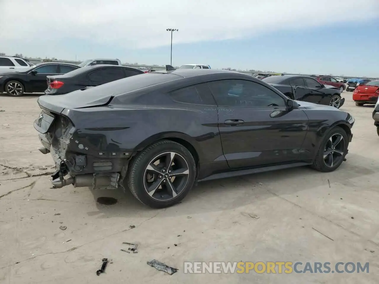 3 Photograph of a damaged car 1FA6P8TH2P5101310 FORD ALL Models 2023