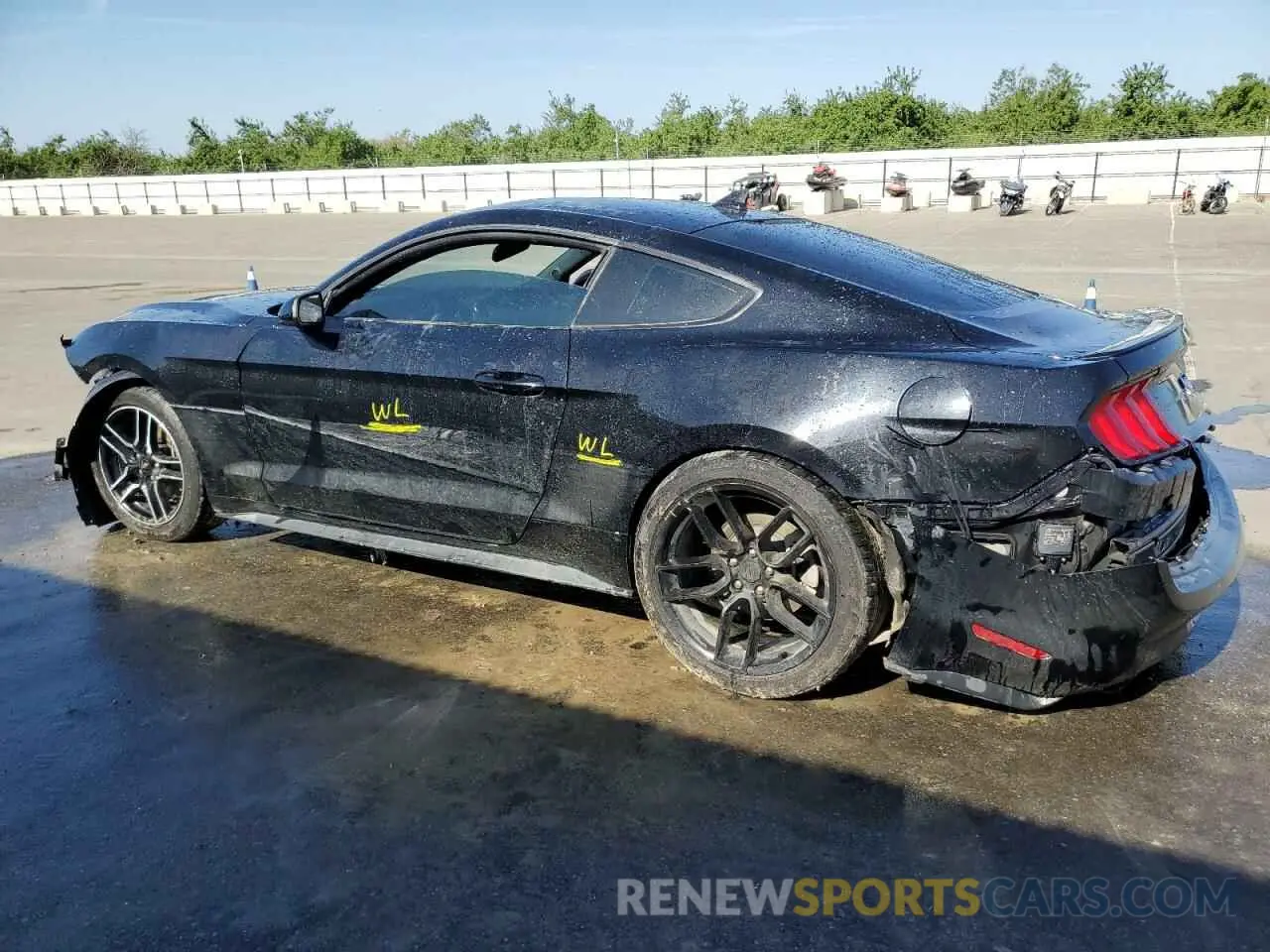 2 Photograph of a damaged car 1FA6P8TH8P5109752 FORD ALL Models 2023
