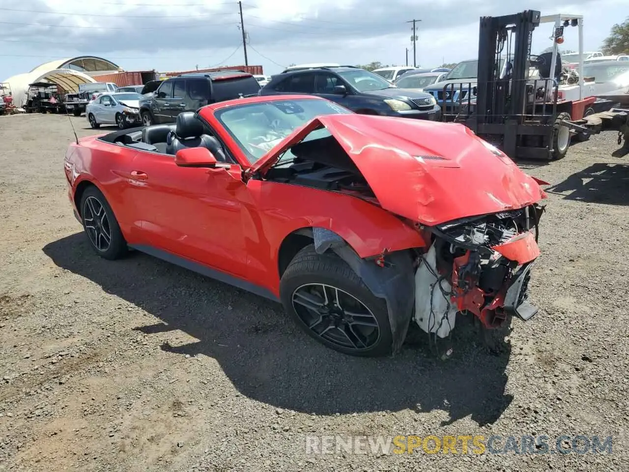 4 Photograph of a damaged car 1FATP8UH1P5108525 FORD ALL Models 2023