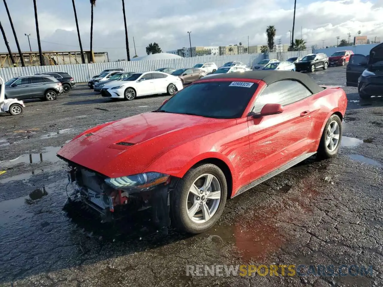 1 Photograph of a damaged car 1FATP8UH1P5111487 FORD ALL Models 2023