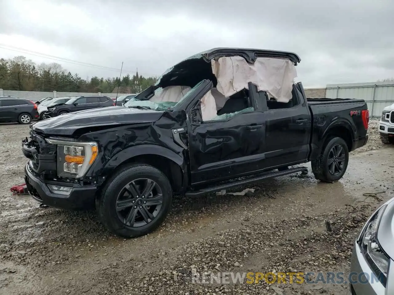 1 Photograph of a damaged car 1FTFW1E89PKE75996 FORD All Models 2023