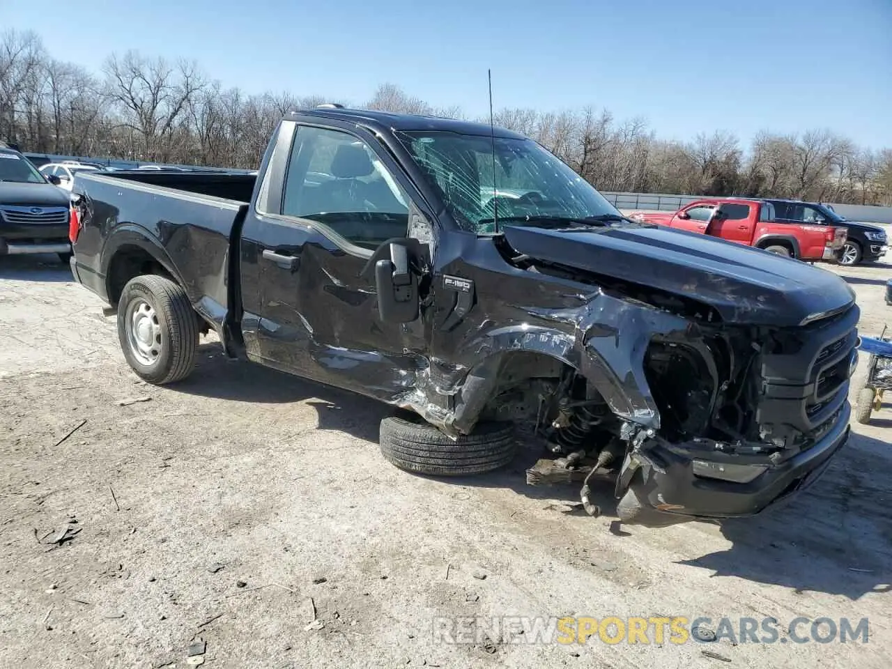 4 Photograph of a damaged car 1FTMF1C51PKF26049 FORD All Models 2023