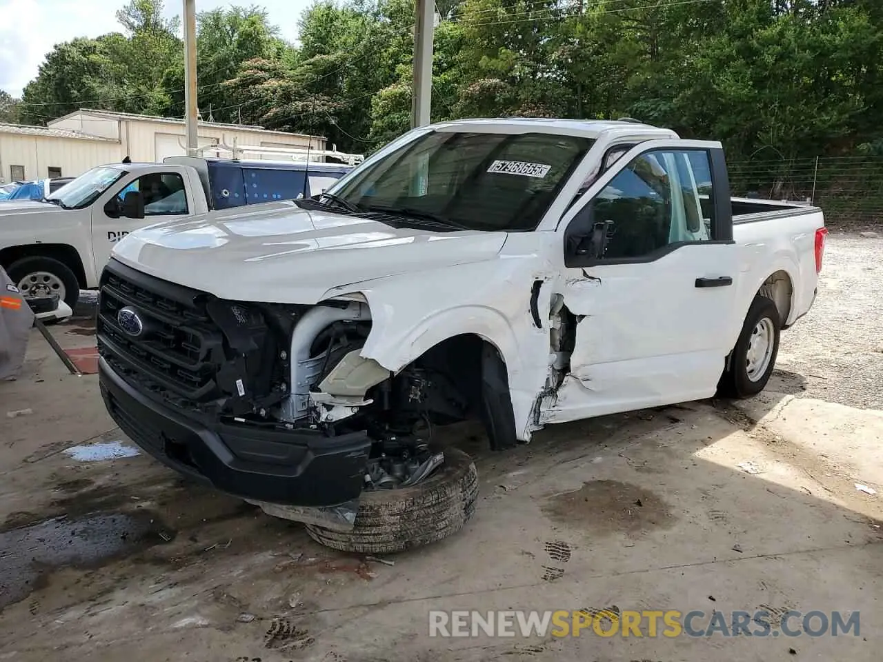 1 Photograph of a damaged car 1FTMF1CB0PKE13523 FORD All Models 2023