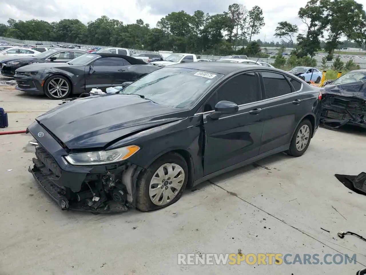 1 Photograph of a damaged car 3FA6P0G78ER359425 FORD ALL Models 2023