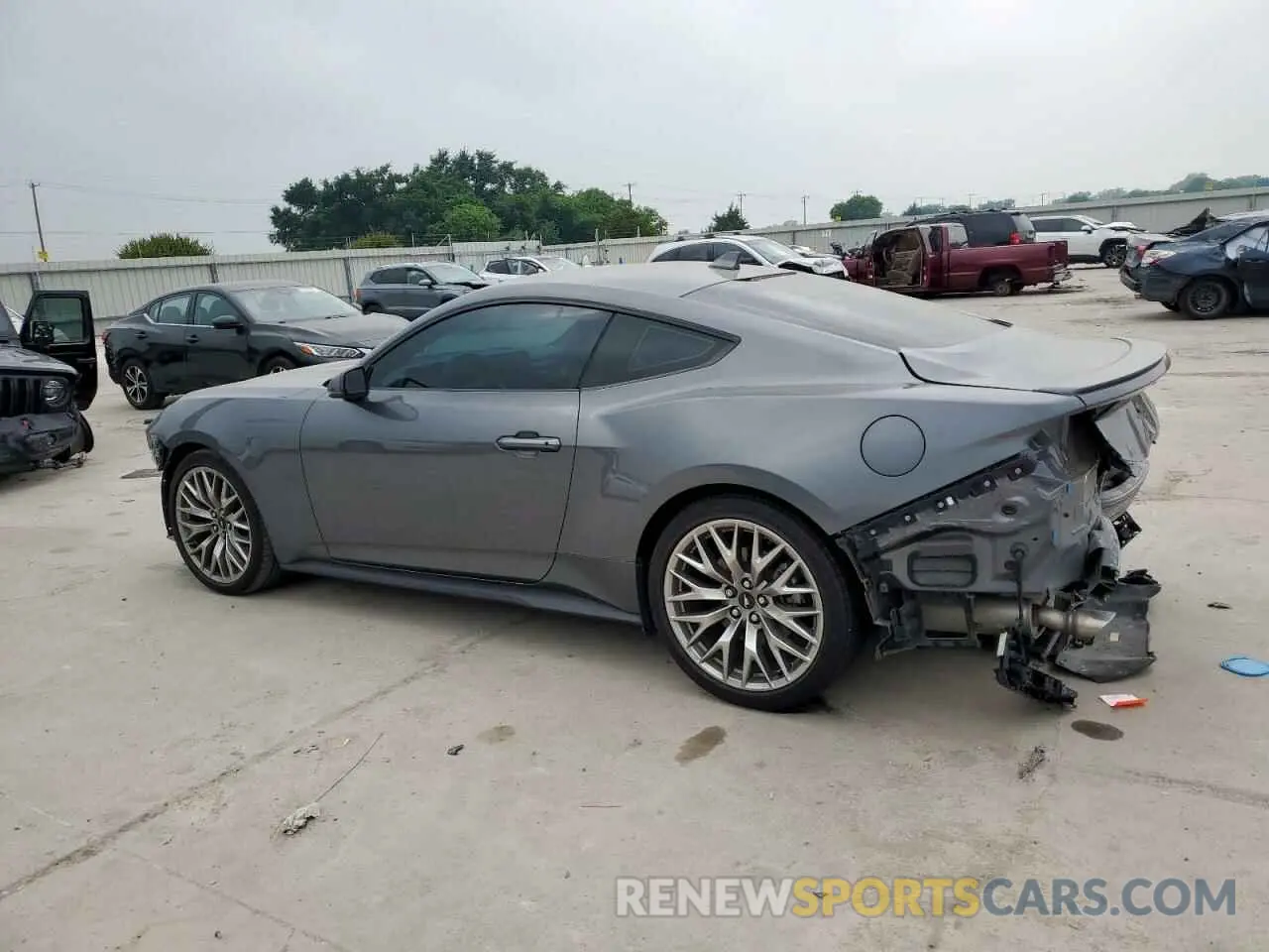 2 Photograph of a damaged car 1FA6P8TH2R5134374 FORD ALL Models 2024
