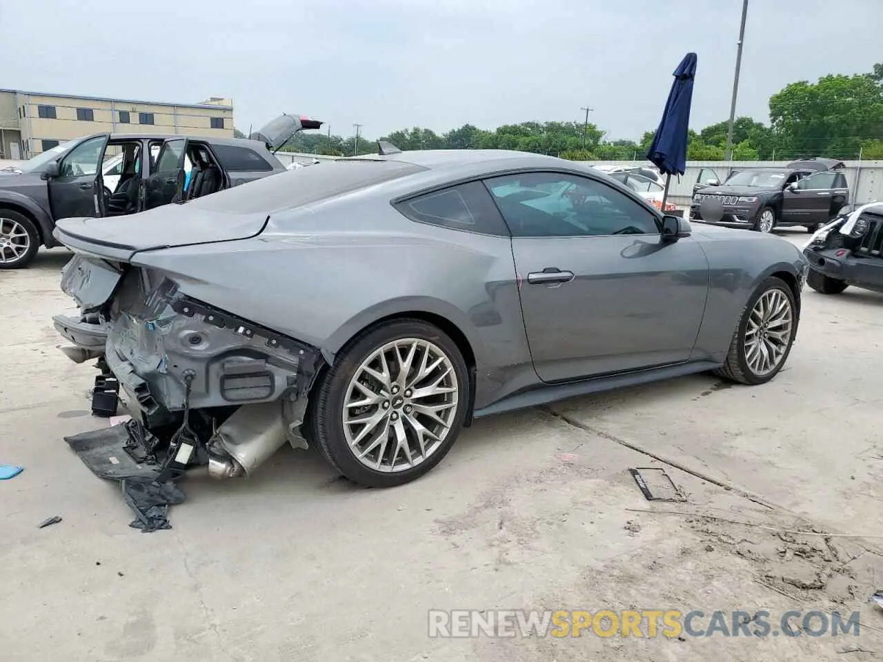 3 Photograph of a damaged car 1FA6P8TH2R5134374 FORD ALL Models 2024