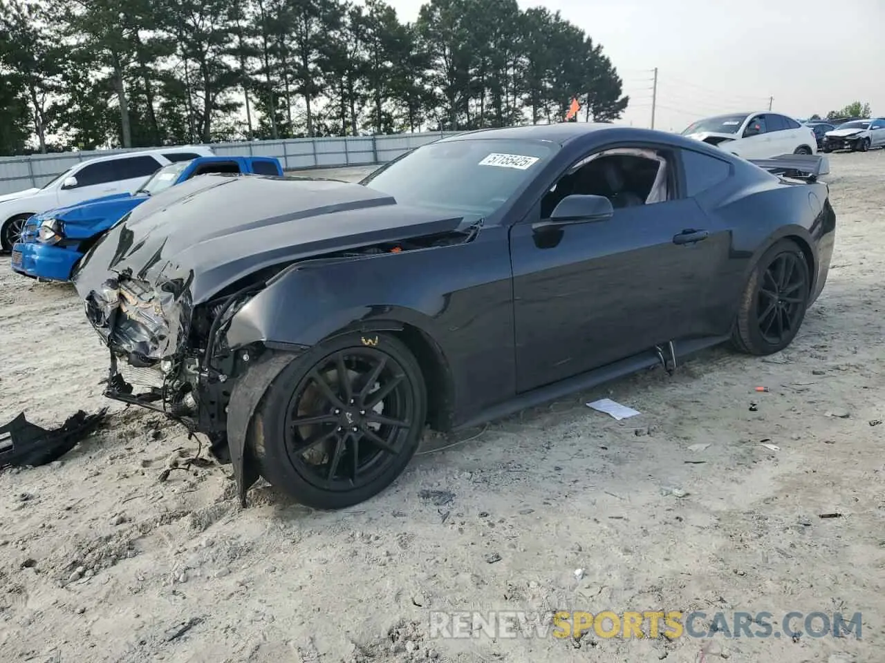 1 Photograph of a damaged car 1FA6P8TH3R5111377 FORD ALL Models 2024