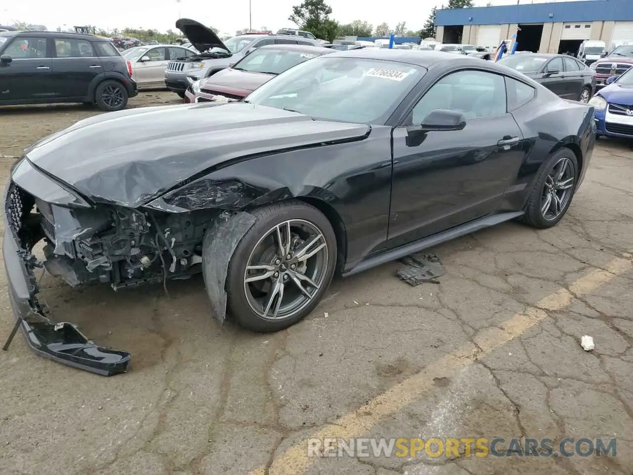 1 Photograph of a damaged car 1FA6P8TH4R5100100 FORD ALL Models 2024