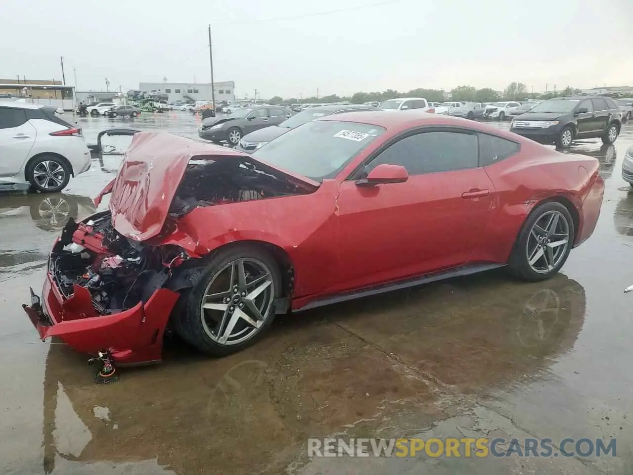 1 Photograph of a damaged car 1FA6P8TH4R5127121 FORD ALL Models 2024