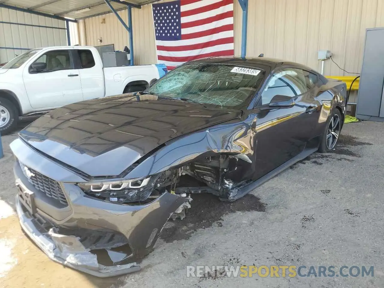 1 Photograph of a damaged car 1FA6P8TH6R5106853 FORD ALL Models 2024