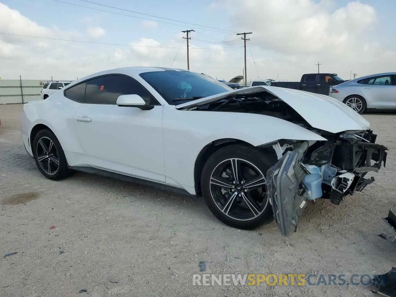 4 Photograph of a damaged car 1FA6P8TH7R5113956 FORD ALL Models 2024