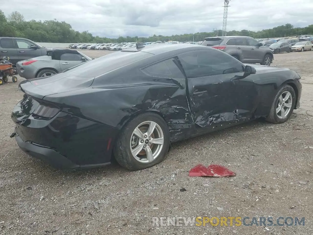 3 Photograph of a damaged car 1FA6P8TH8R5105400 FORD ALL Models 2024