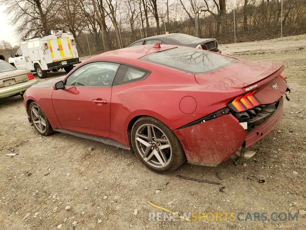 2 Photograph of a damaged car 1FA6P8TH8R5108376 FORD ALL Models 2024