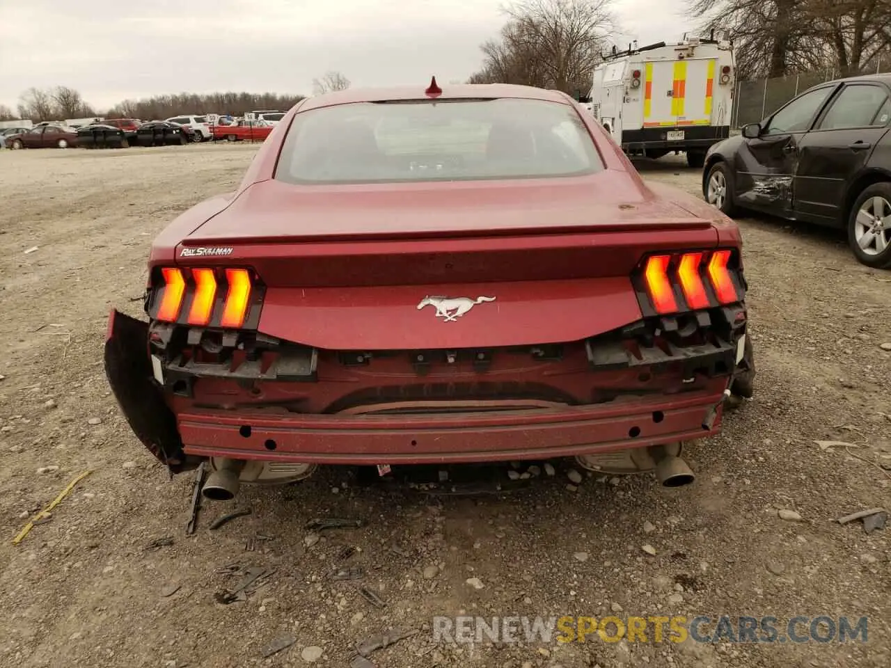 6 Photograph of a damaged car 1FA6P8TH8R5108376 FORD ALL Models 2024