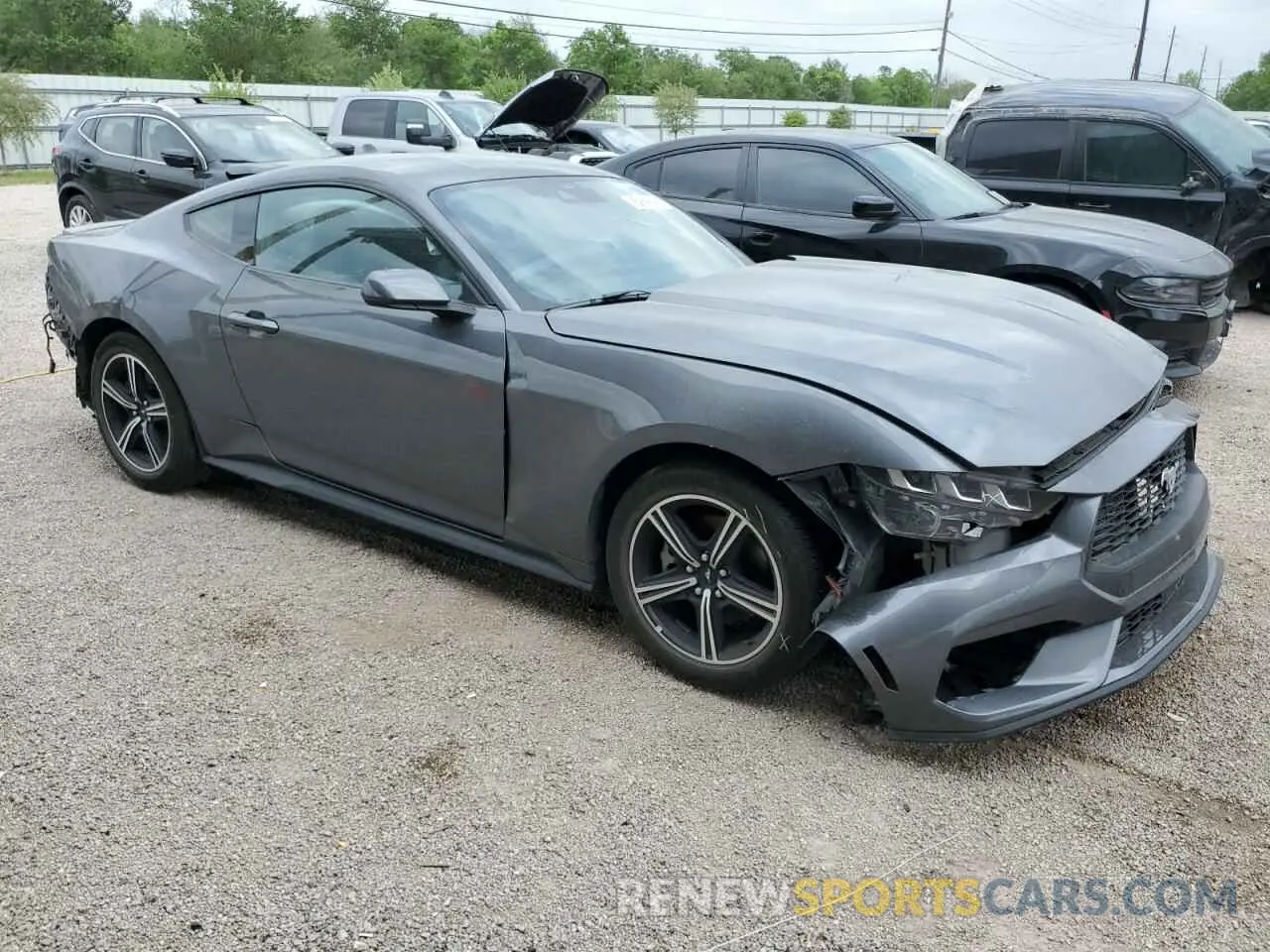 4 Photograph of a damaged car 1FA6P8TH8R5125887 FORD ALL Models 2024