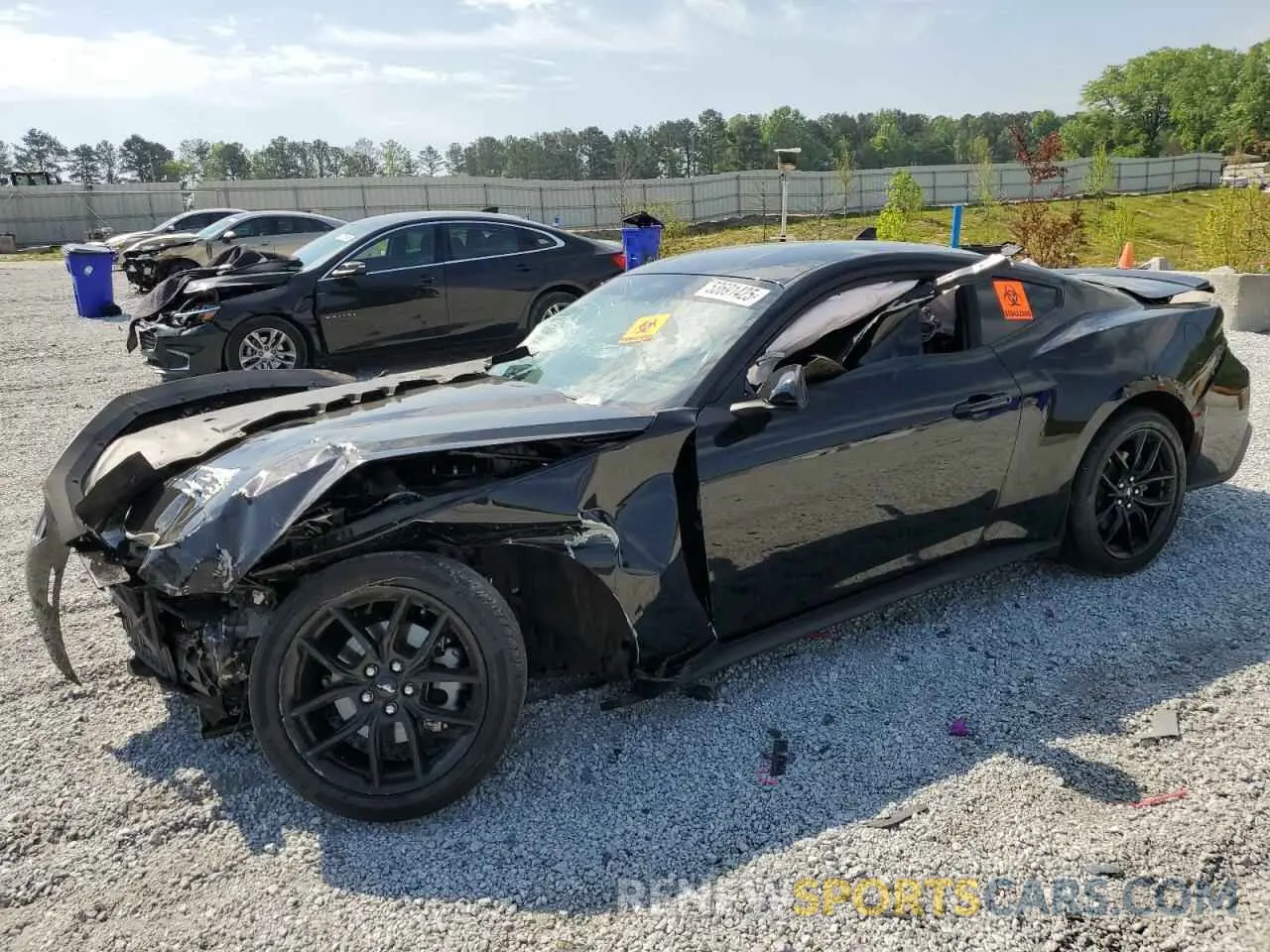 1 Photograph of a damaged car 1FA6P8TH8R5142009 FORD ALL Models 2024
